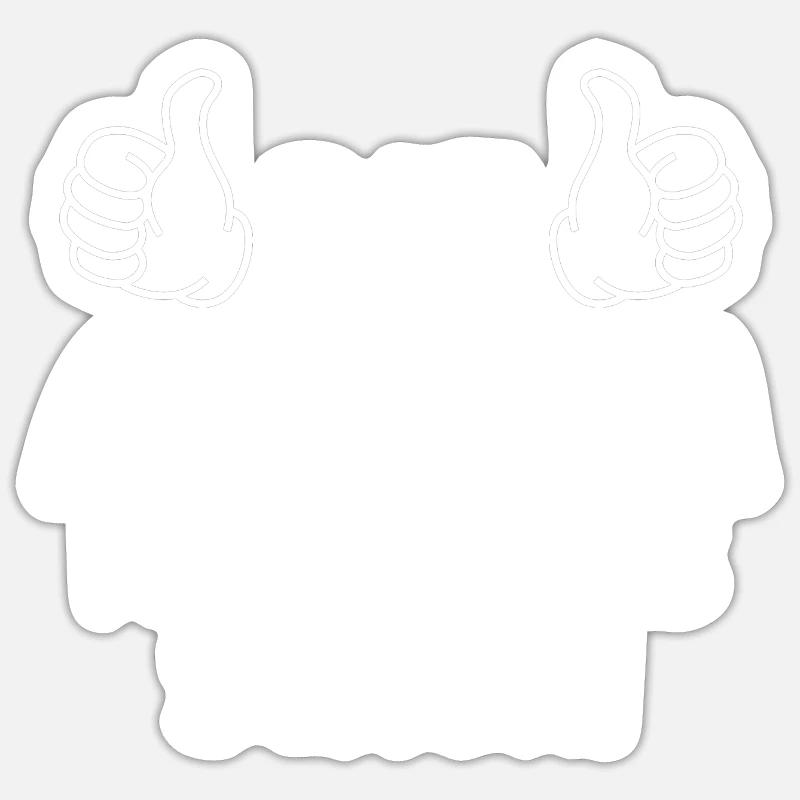 Sticker Größe S (10 x 10 cm) - 