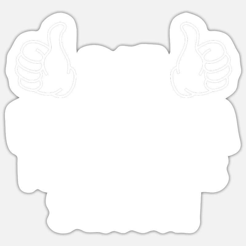 Sticker Größe S (10 x 10 cm) - 