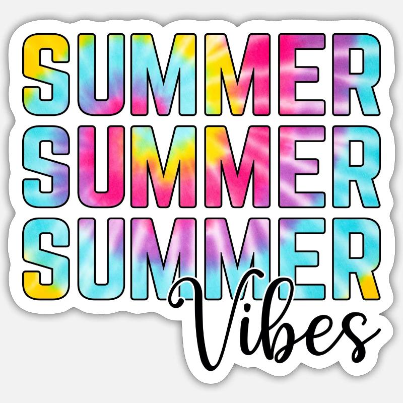 Summer Sticker Größe S (10 x 10 cm)