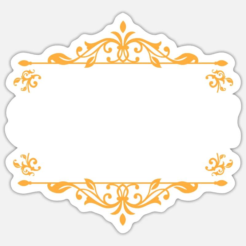 Susanne - Sticker Größe S (10 x 10 cm) - Mattweiß