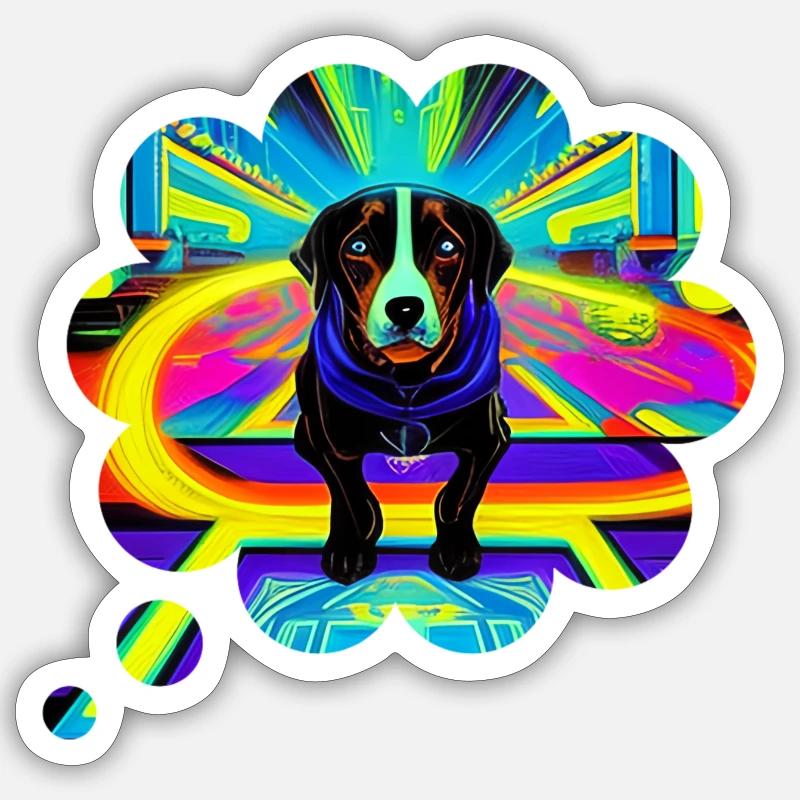 Sticker Größe S (10 x 10 cm) - 