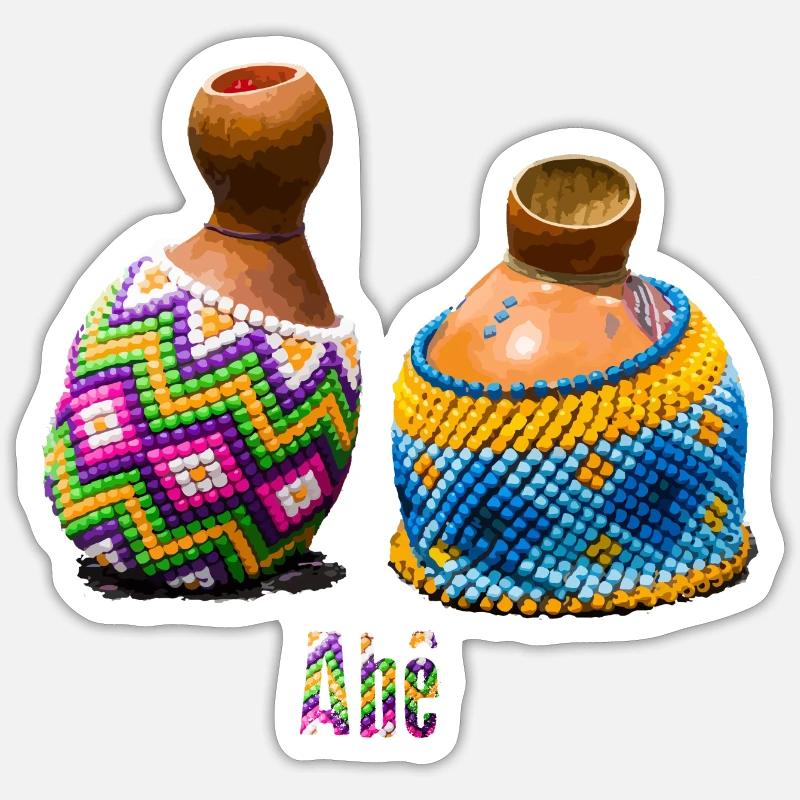 Abê - Carnaval Sticker taille S (10 x 10 cm)