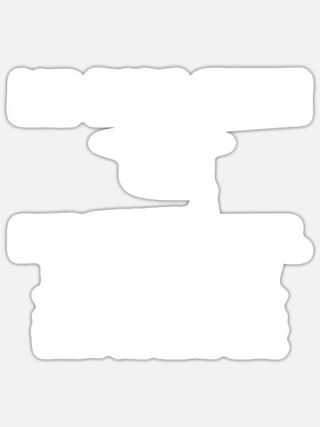 Doktor PHD Doktortitel Geschenk - Sticker Größe S (10 x 10 cm) - Mattweiß
