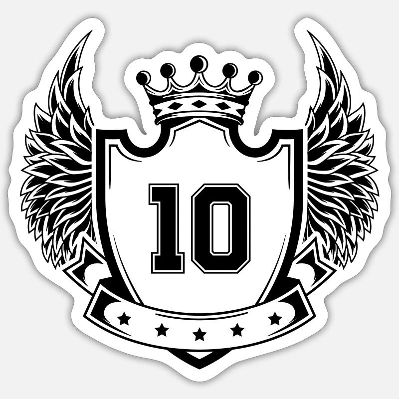 Sticker size S (10 x 10 cm) -