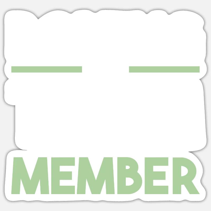 Équipe de boxe Sticker taille S (10 x 10 cm)