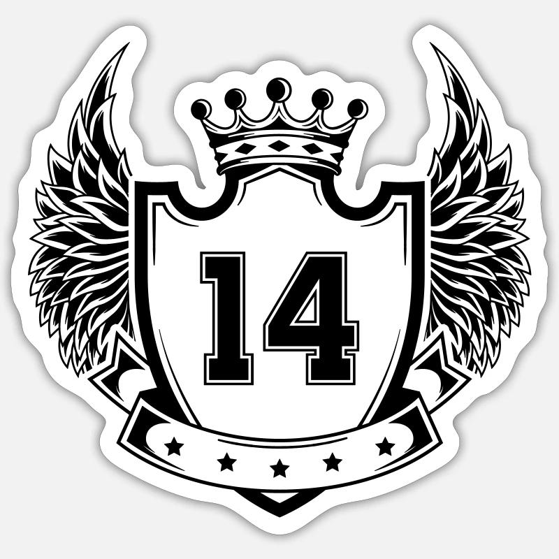 Sticker Größe S (10 x 10 cm) - 