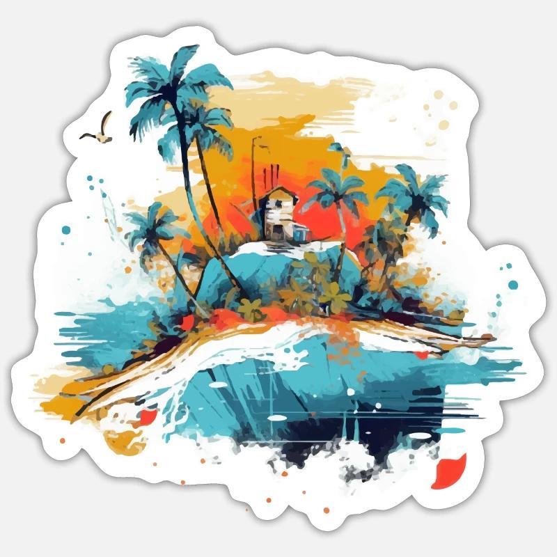 Sticker taille S (10 x 10 cm) - 