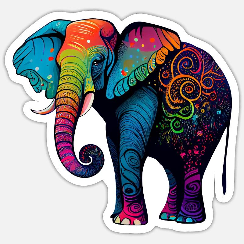 Sticker Größe S (10 x 10 cm) - 