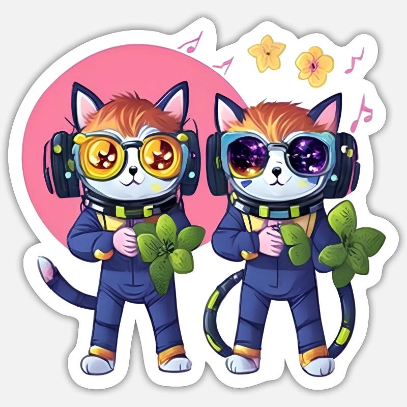 Sticker taille S (10 x 10 cm) - 