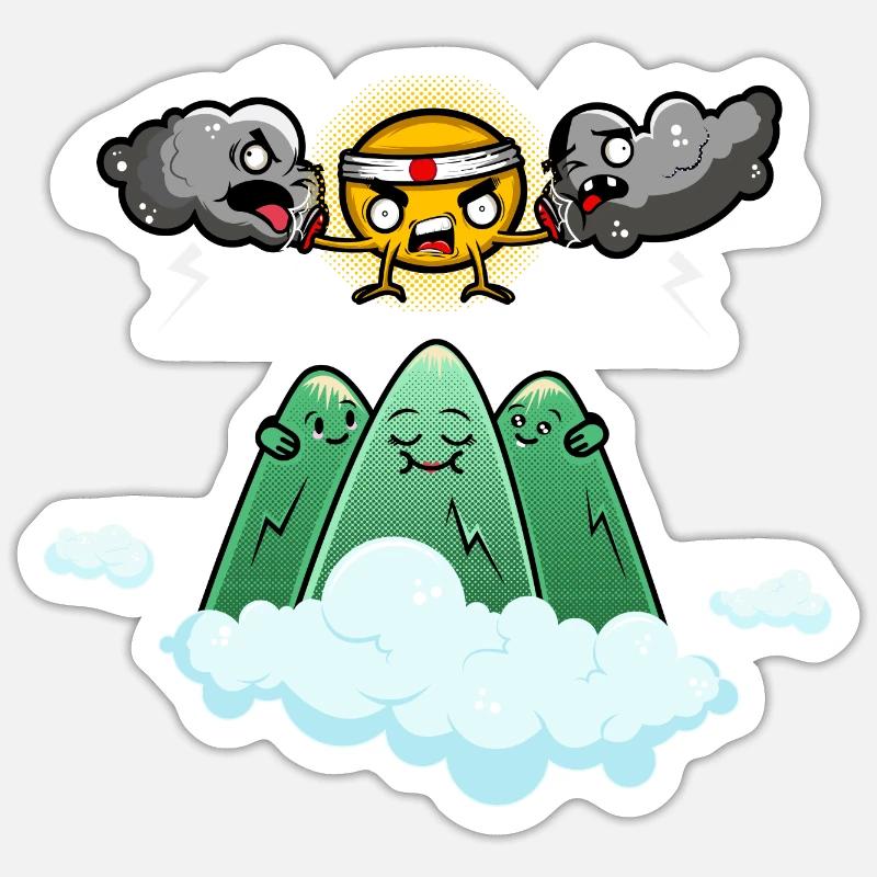 Sticker taille S (10 x 10 cm) - 