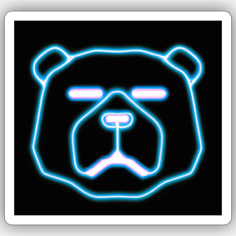 Bär Sticker Größe S (10 x 10 cm)