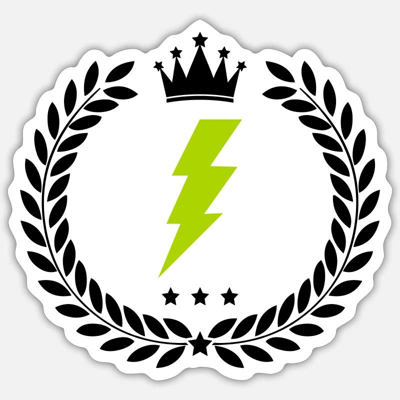 Blason Blitz Sticker taille S (10 x 10 cm)