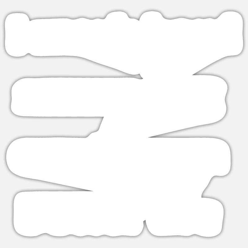 Sticker Größe S (10 x 10 cm) - 