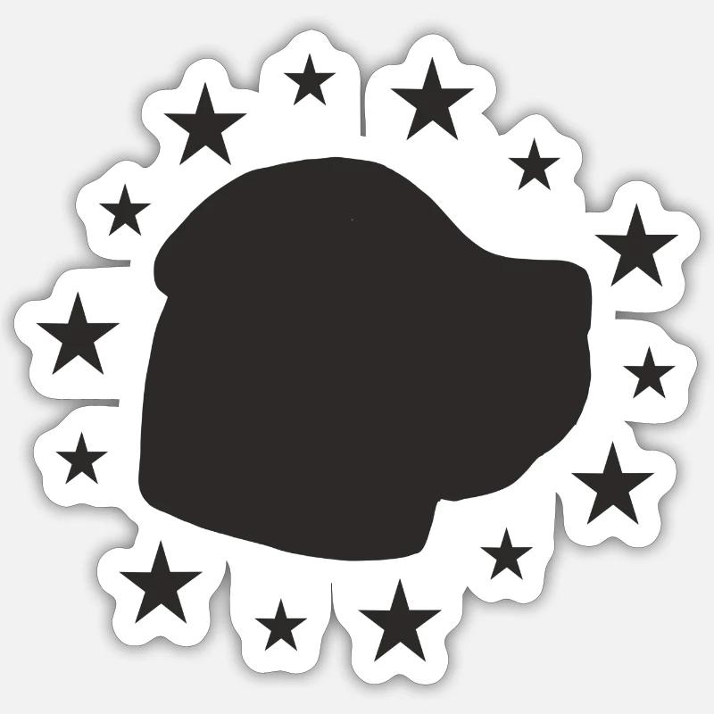 Sticker Größe S (10 x 10 cm) - 