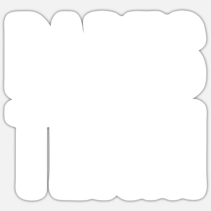 Darts Team - Sticker Größe S (10 x 10 cm) - Mattweiß