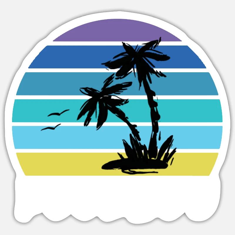 Sauveteur de natation Poolboy - Sticker taille S (10 x 10 cm) - blanc mat