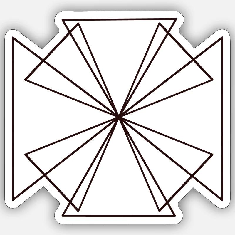 Sticker taille S (10 x 10 cm) - 