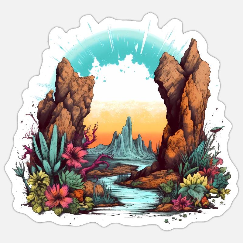 Sticker taille S (10 x 10 cm) - 