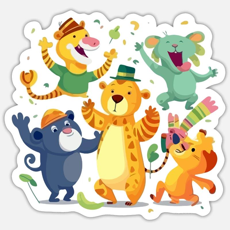 Sticker taille S (10 x 10 cm) - 