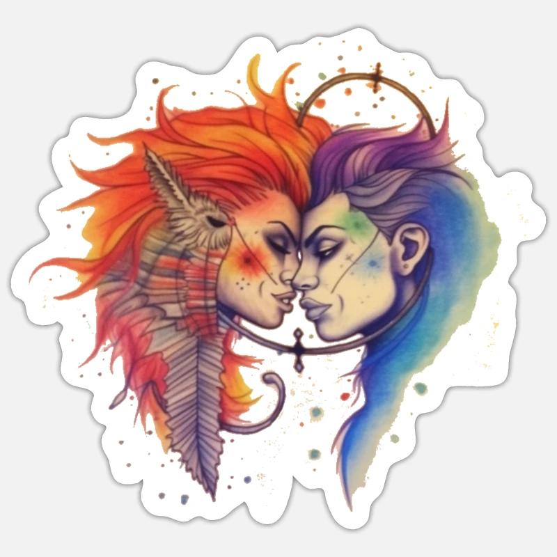 Sticker taille S (10 x 10 cm) - 