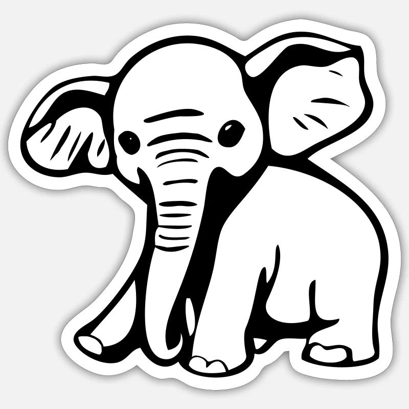 Sticker Größe S (10 x 10 cm) - 