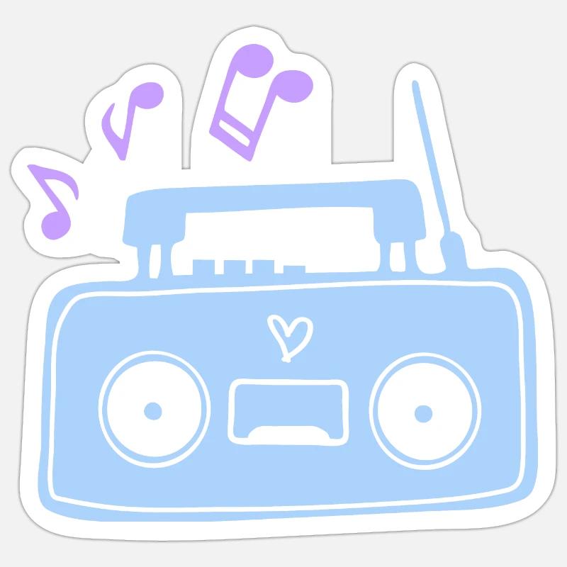 Sticker Größe S (10 x 10 cm) - 