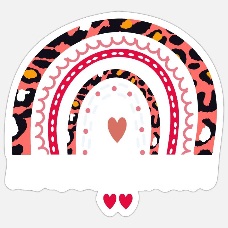 Boho Kindergarten Squad Geschenk Sticker Größe S (10 x 10 cm)