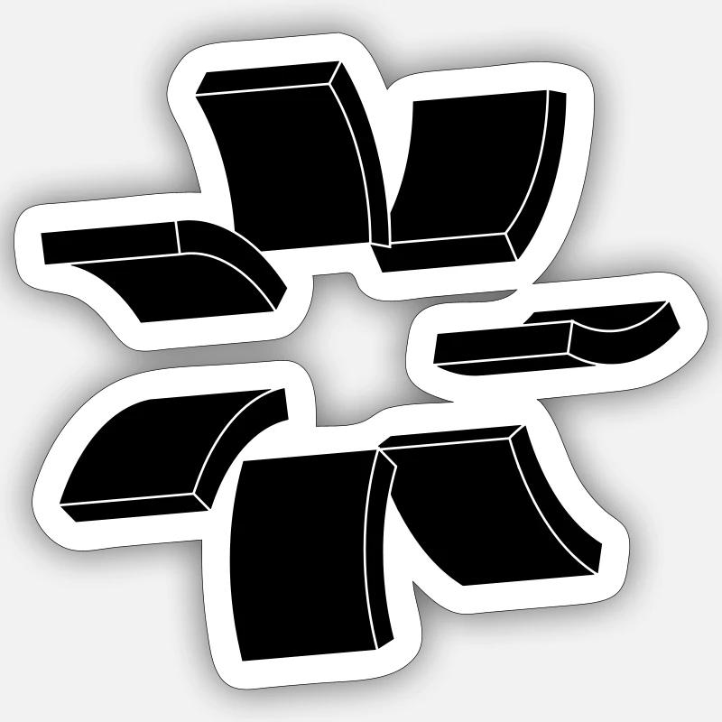 Sticker size S (10 x 10 cm) - 