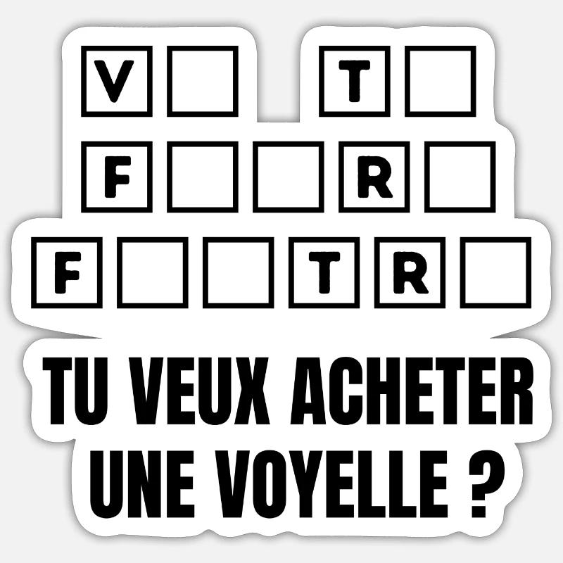 Sticker taille S (10 x 10 cm) - 