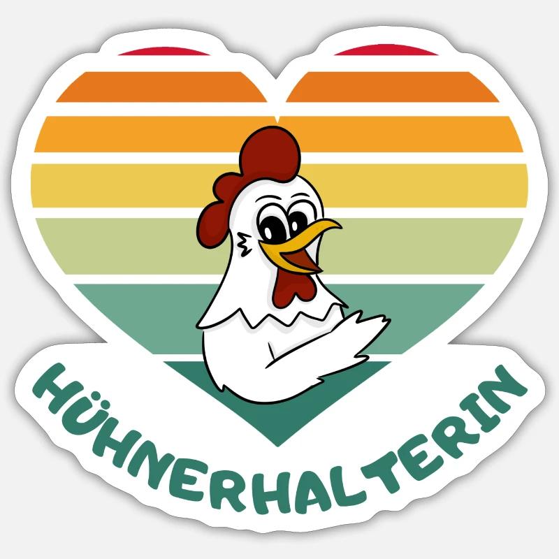 Sticker Größe S (10 x 10 cm) - 