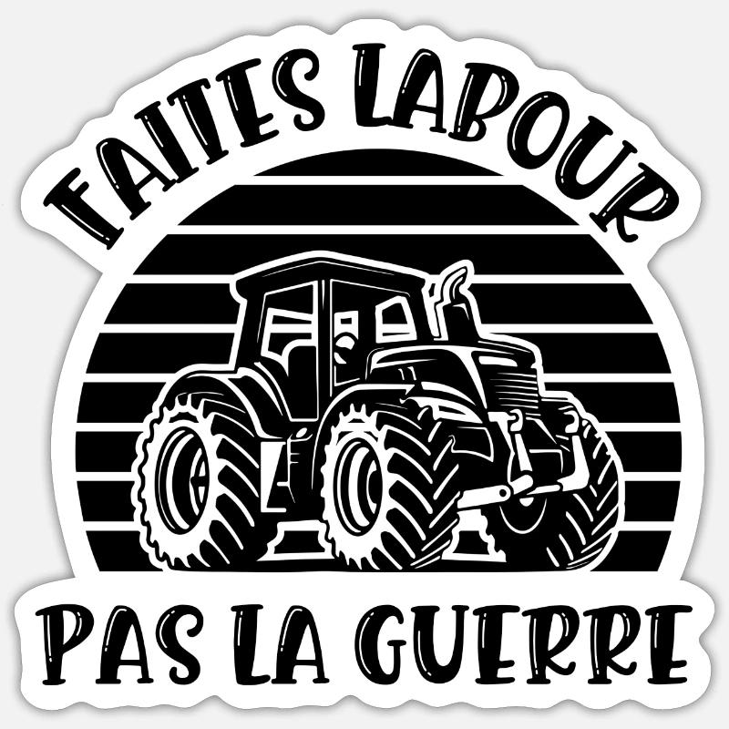 Sticker taille S (10 x 10 cm) - 