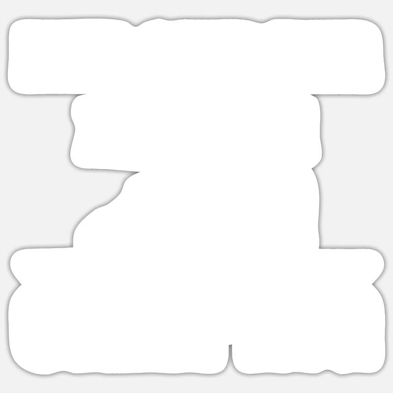 camping - Sticker Größe S (10 x 10 cm) - Mattweiß