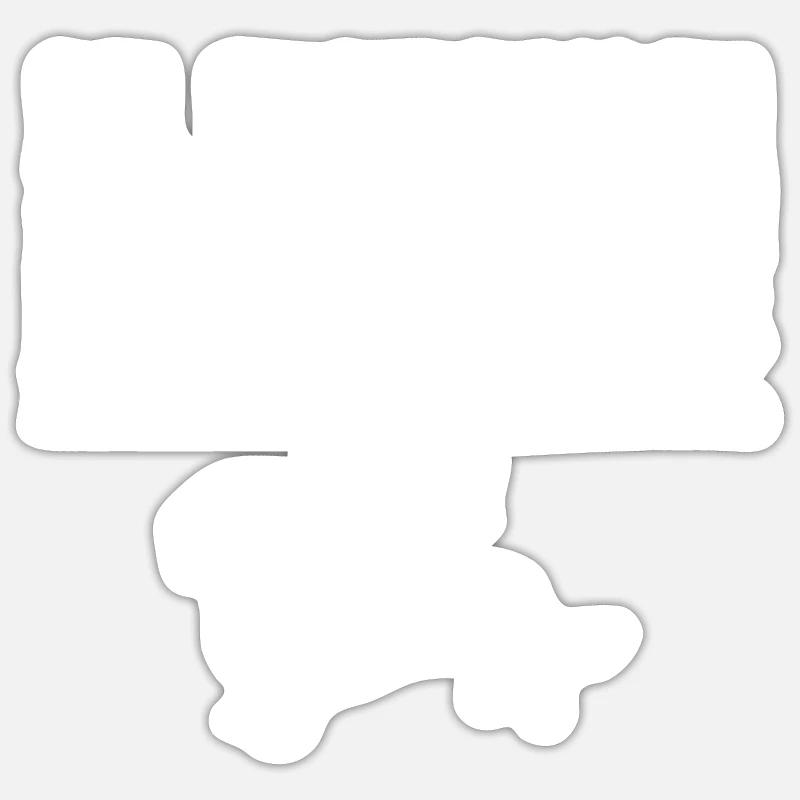 Sticker Größe S (10 x 10 cm) - 