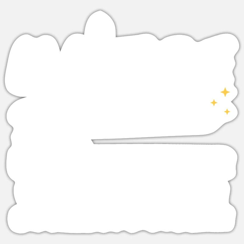 Maître formidable - Sticker taille S (10 x 10 cm) - blanc mat