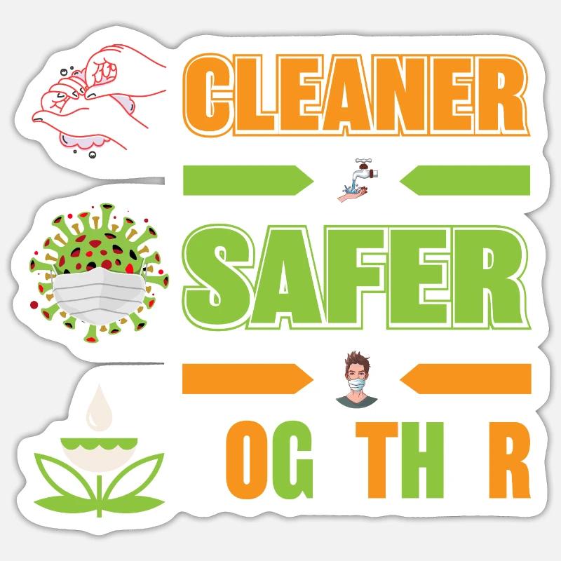 Sticker Größe S (10 x 10 cm) - 