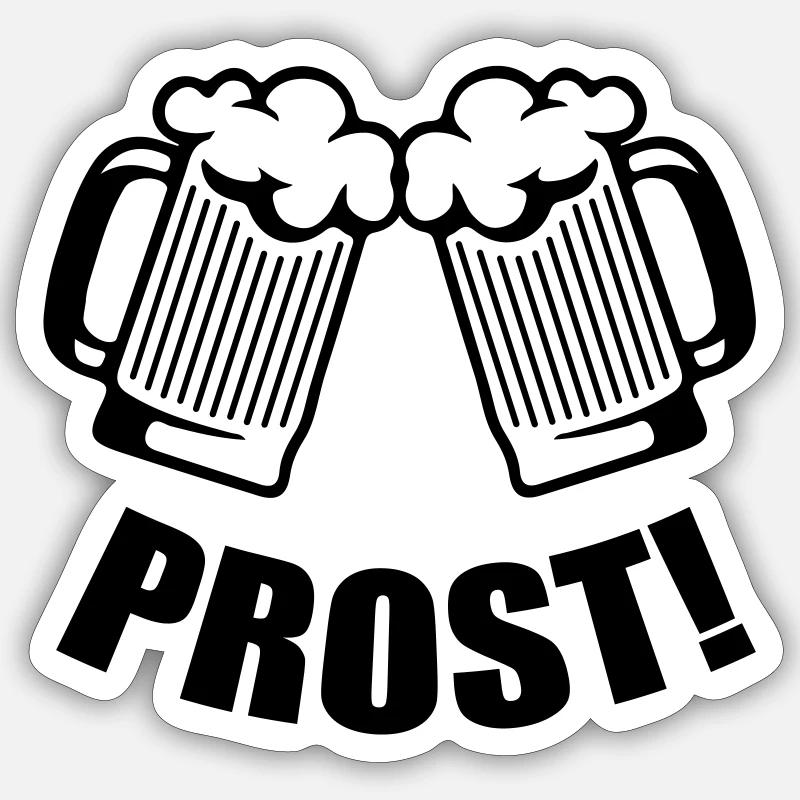 Sticker Größe S (10 x 10 cm) - 