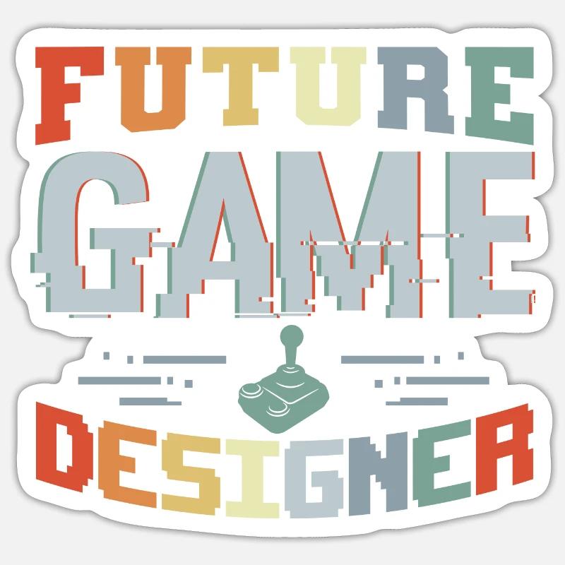 Future Game Developer Sticker size S (10 x 10 cm)