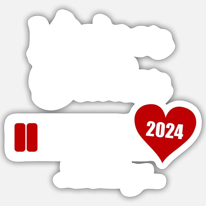 Sticker Größe S (10 x 10 cm) - 