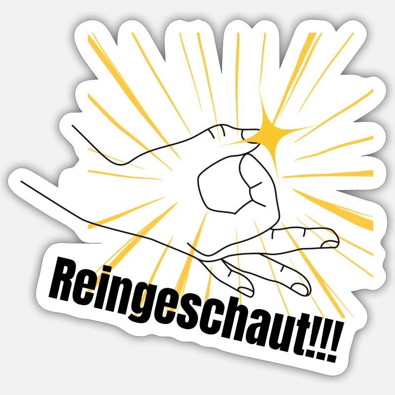 Sticker Größe S (10 x 10 cm) - 