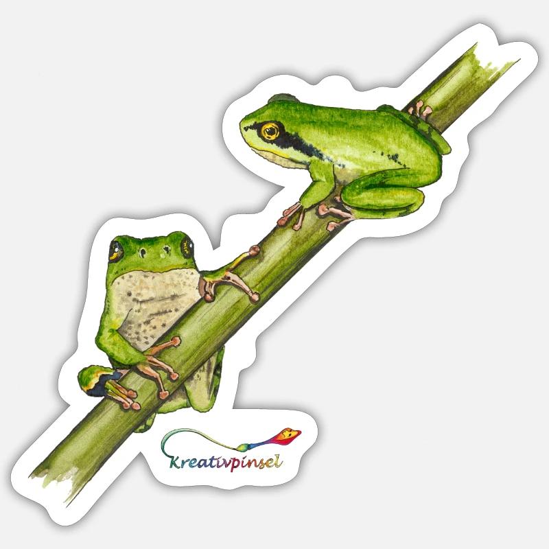 Rainette Sticker taille S (10 x 10 cm)