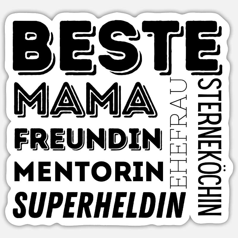 Sticker Größe S (10 x 10 cm) - 
