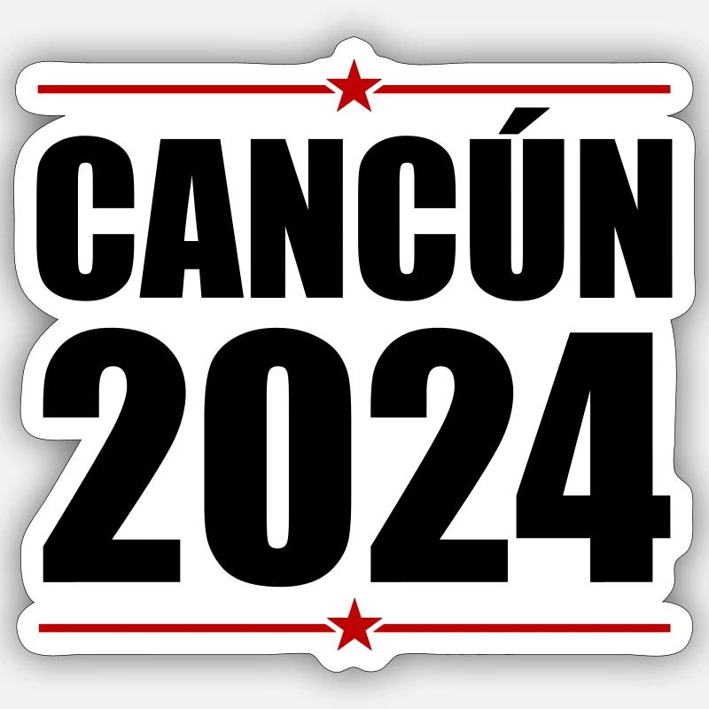 Cancun 2024 Sticker size S (10 x 10 cm)