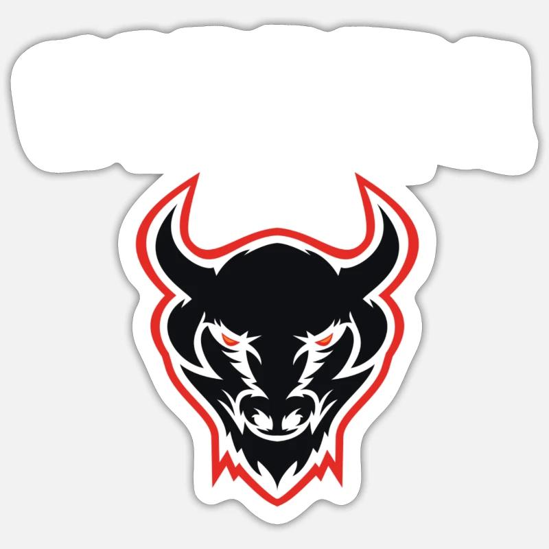 Stierkampf Sticker Größe S (10 x 10 cm)
