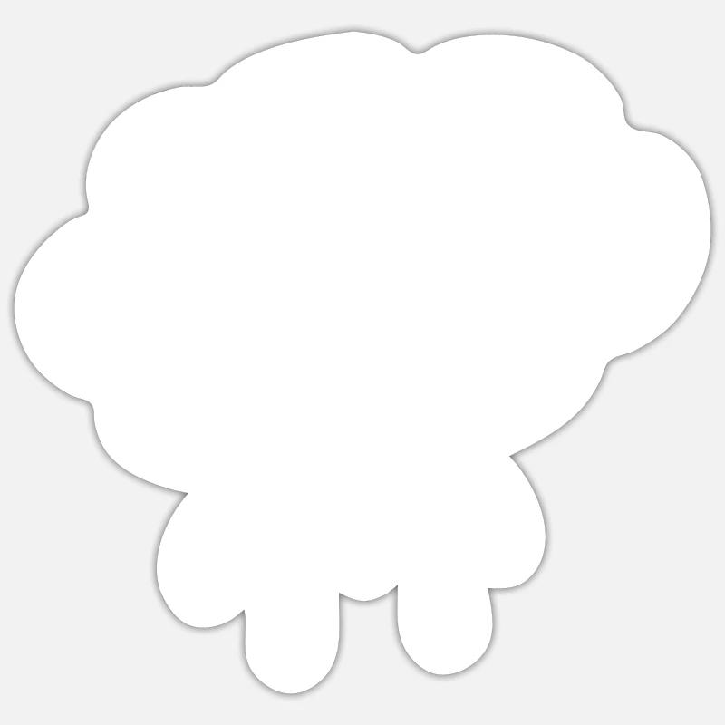 Cloud, Rain Sticker size S (10 x 10 cm)