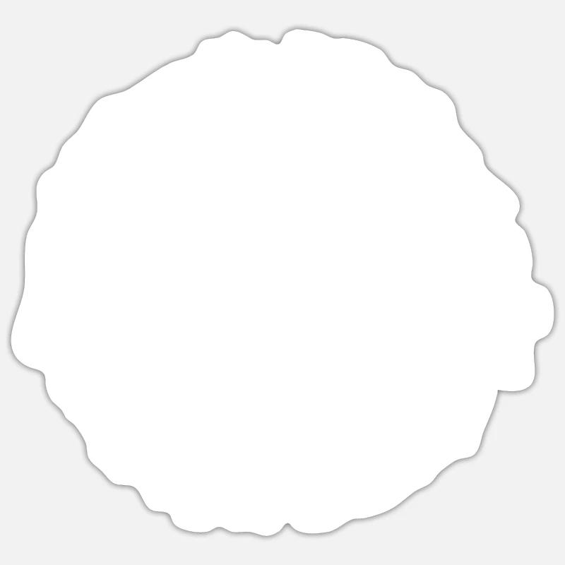 Man Gerrit - Sticker size S (10 x 10 cm) - white matte