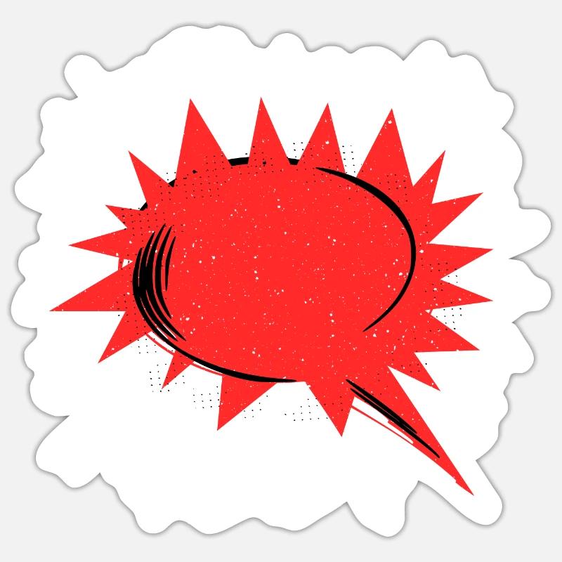 Sticker Größe S (10 x 10 cm) - 