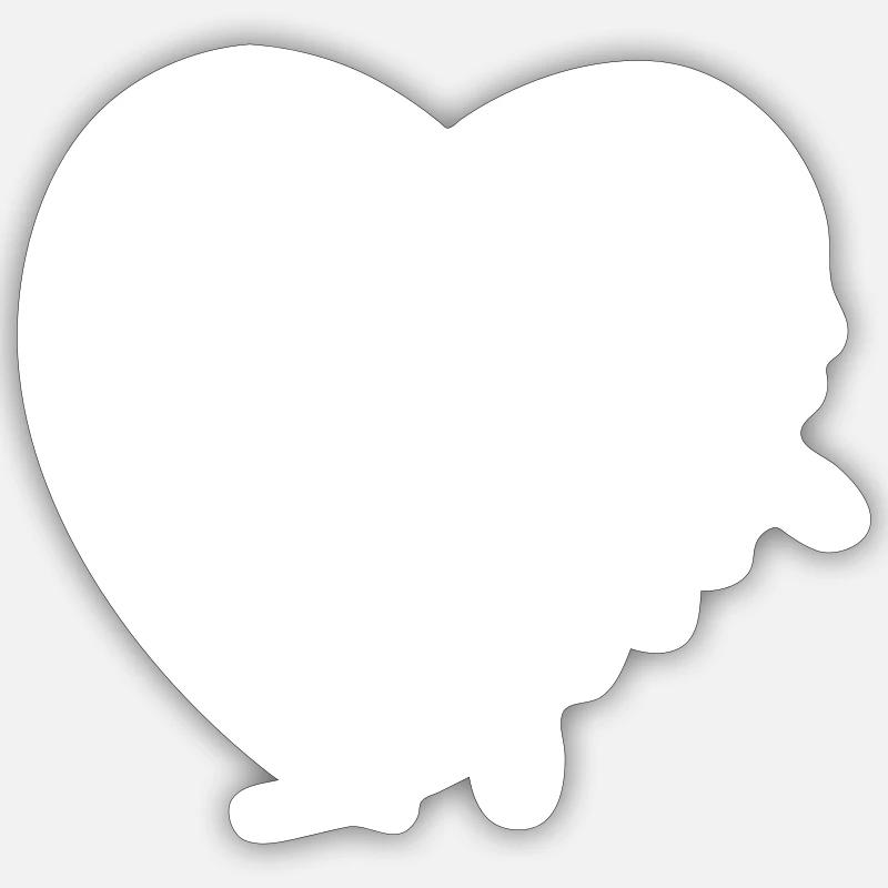 Sticker size S (10 x 10 cm) -