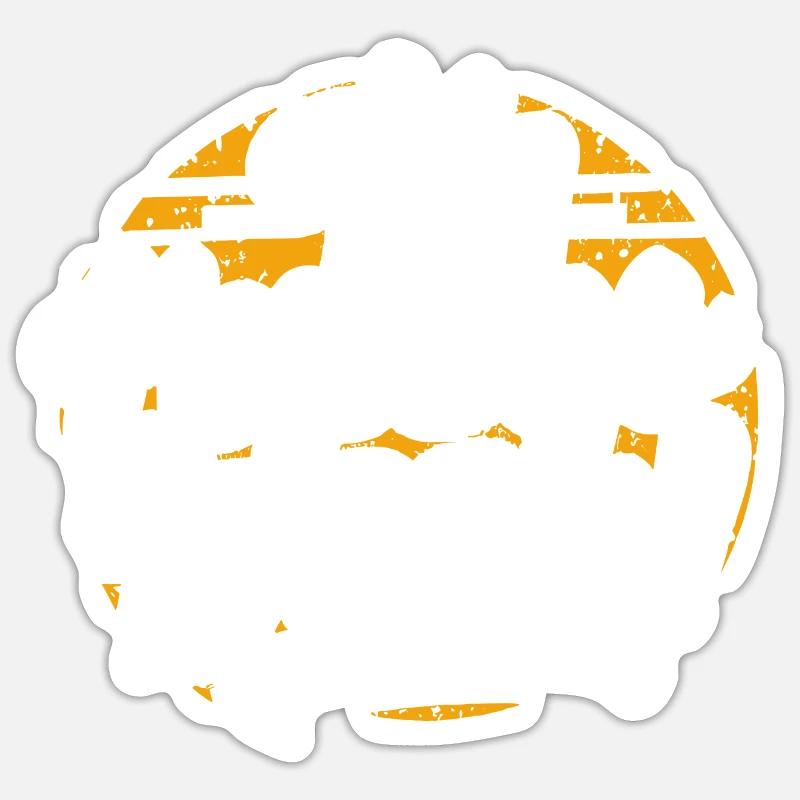 Tu forces wesh ! - Sticker taille S (10 x 10 cm) - blanc mat