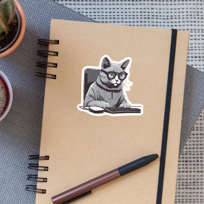 Developer Chat Sticker size S (10 x 10 cm)