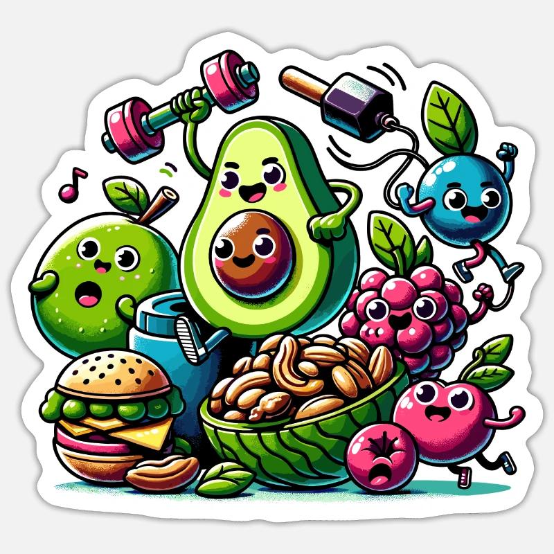 Sticker taille S (10 x 10 cm) - 